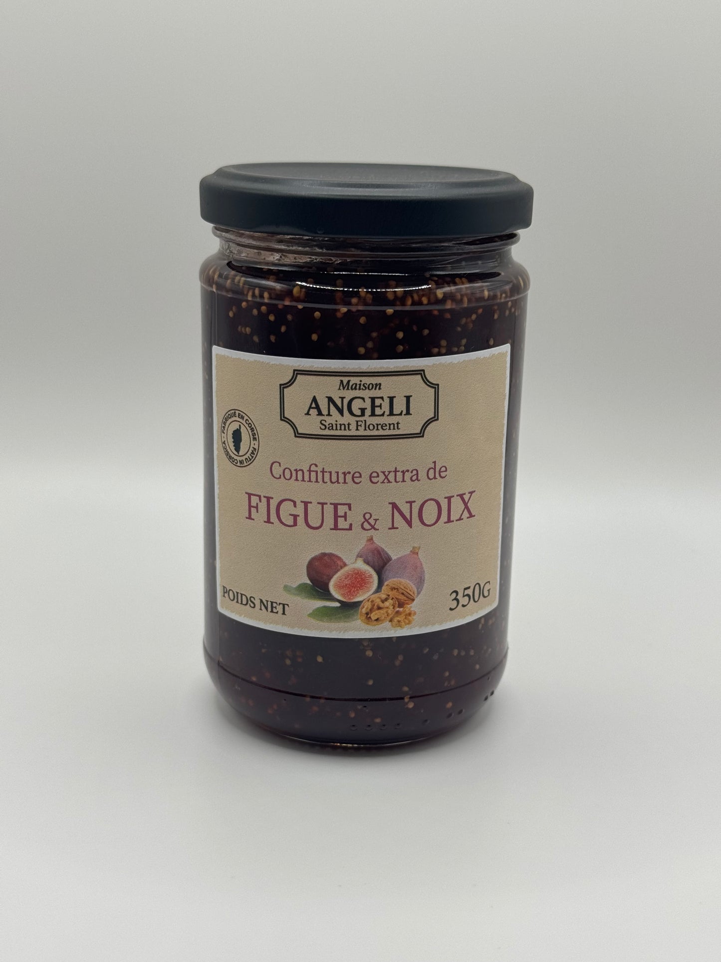 Confiture figue et noix