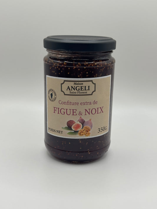 Confiture figue et noix